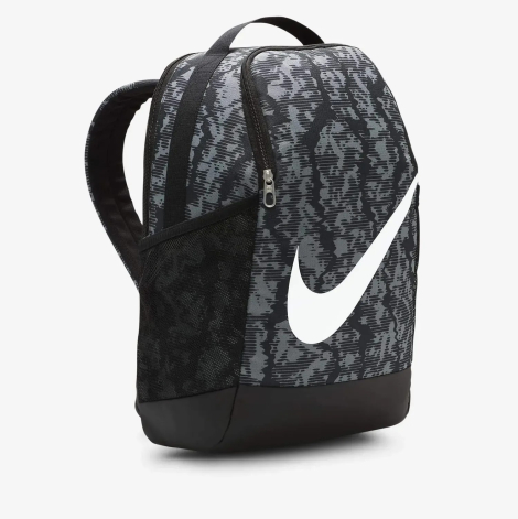 Подростковый рюкзак Nike Brasilia с принтом 1159844610 (Черный/Серый One Size)