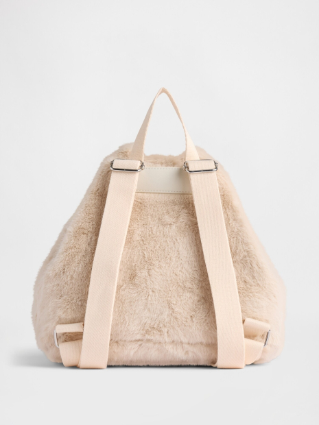 Детский рюкзак GAP из экомеха 1160311684 (Молочный One size)