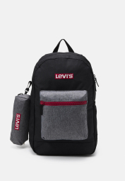 Шкільний рюкзак Levi's з пеналом 1159841256 (Чорний/Сірий One size)