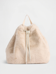 Детский рюкзак GAP из экомеха 1160311684 (Молочный One size)
