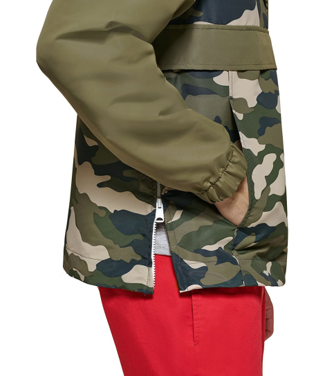 Чоловіча куртка-анорак Tommy Hilfiger з капюшоном оригінал 1159769161 (Камуфляж, XXL)