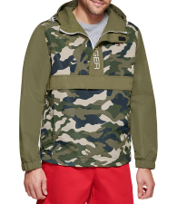 Мужская куртка-анорак Tommy Hilfiger с капюшоном 1159769161 (Камуфляж, XXL)
