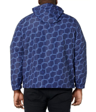 Чоловіча куртка-анорак Tommy Hilfiger з капюшоном 1159851216 (Синій XXL)