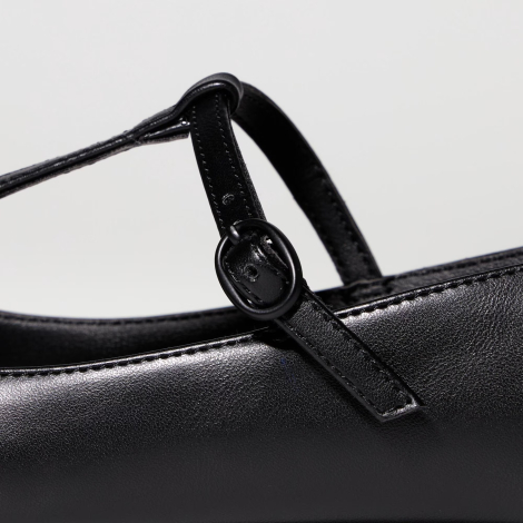 Універсальні балетки Uniqlo з екошкіри 39 (8 US) 25,5 см Чорний 1159851483