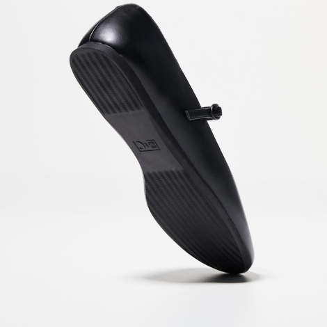 Універсальні балетки Uniqlo з екошкіри 39 (8 US) 25,5 см Чорний 1159851483