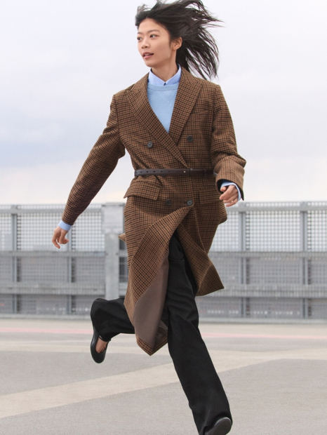 Універсальні балетки Uniqlo з екошкіри 39 (8 US) 25,5 см Чорний 1159851483