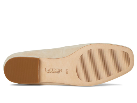 Женские балетки Jayna Ralph Lauren из натуральной замши 39 (9 US) 26 см Бежевый 1159854592