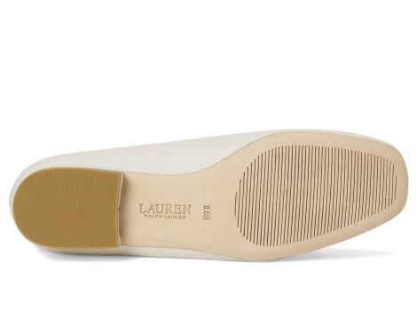 Жіночі балетки Ralph Lauren з натуральної шкіри 37 (7 US) 24,5 см Молочний 1159859503