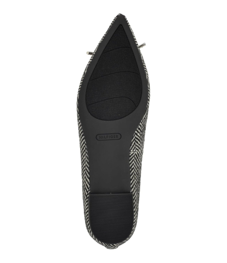 Жіночі балетки Kimio Tommy Hilfiger 37,5 (7 US) 24,5 см Сірий 1159861071