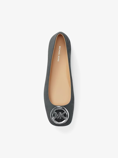 Жіночі замшеві балетки Milan Michael Kors 36,5 (6,5 US) 23,5 см Сірий 1159861484