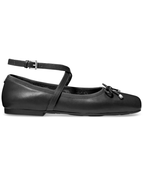 Женские кожаные балетки Collette Michael Kors 38 (7,5 US) 24,5 см Черный 1159863944