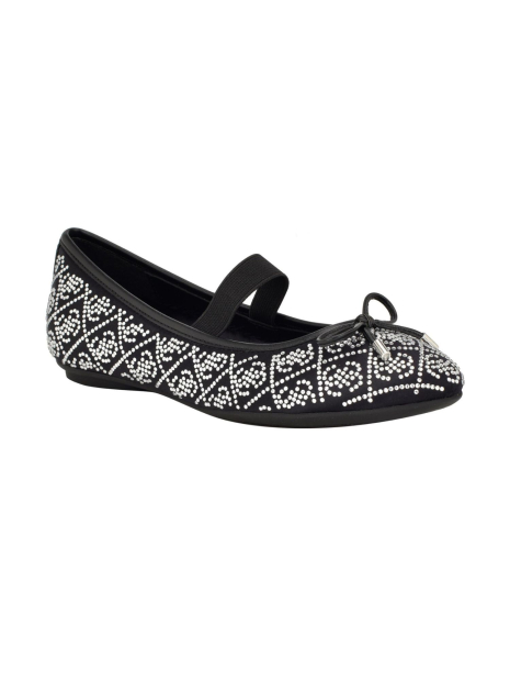 Женские балетки GUESS со стразами 37 (6,5 US) 24 см Черный 1159881884