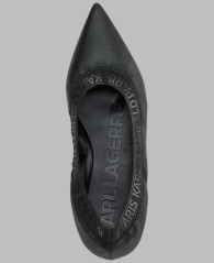 Женские балетки KARL LAGERFELD PARIS 37,5 (7 US) 24,5 см Черный 1159846749