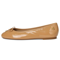 Женские кожаные балетки Jayna Ralph Lauren 36,5 (6 US) 23 см Бежевый 1159852162