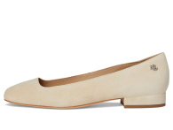 Женские балетки Jayna Ralph Lauren из натуральной замши 36 (6 US) 23,5 см Бежевый 1159854586