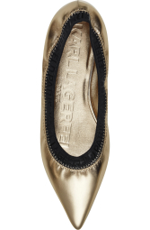 Жіночі балетки Vinette KARL LAGERFELD PARIS 37,5 (7 US) 24 см Золотистий 1159860186