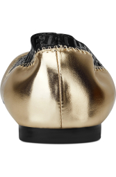 Жіночі балетки Vinette KARL LAGERFELD PARIS 37,5 (7 US) 24 см Золотистий 1159860186