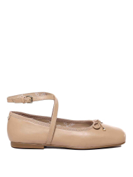 Жіночі шкіряні балетки Collette Michael Kors 39 (8,5 US) 25 см Бежевий 1159860662