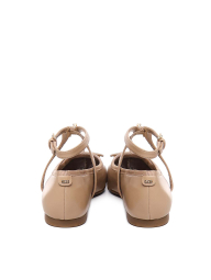 Жіночі шкіряні балетки Collette Michael Kors 40 (9 US) 25,5 см Бежевий 1159860652