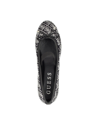 Женские балетки GUESS со стразами 37 (6,5 US) 24 см Черный 1159881884