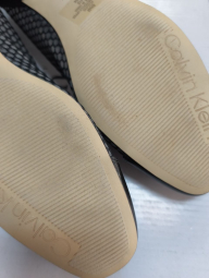 Жіночі балетки Calvin Klein сітчасті 39 (8,5 US) 26 см Чорний 1160738325