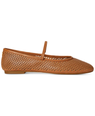 Женские кожаные балетки Jayna Ralph Lauren 36 (6 US) 23 см Коричневый 1163327438