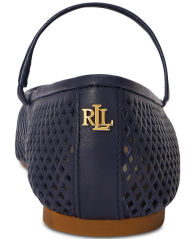 Женские кожаные балетки Jayna Ralph Lauren 36 (6 US) 23 см Синий 1163388809