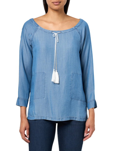 Женская блузка Tommy Hilfiger 1159850049 (Синий M)