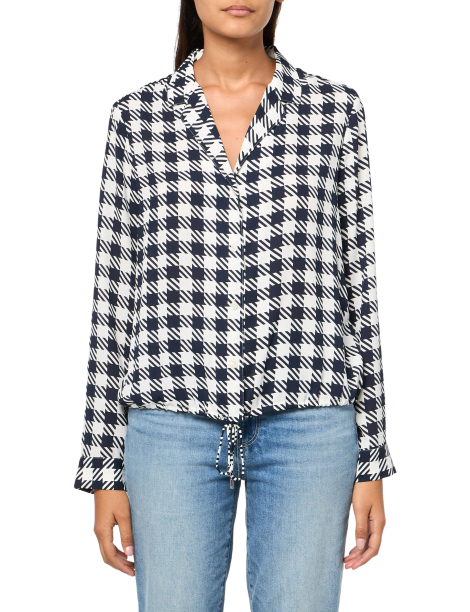 Женская блузка Tommy Hilfiger 1159850997 (Синий/Белый XS)