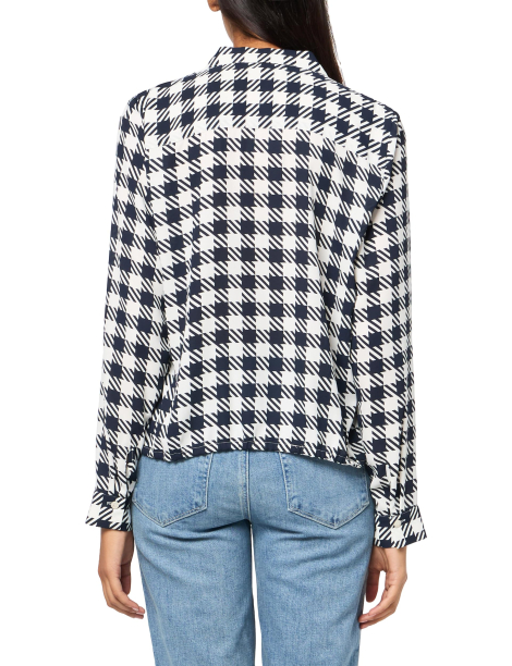 Женская блузка Tommy Hilfiger 1159850997 (Синий/Белый XS)