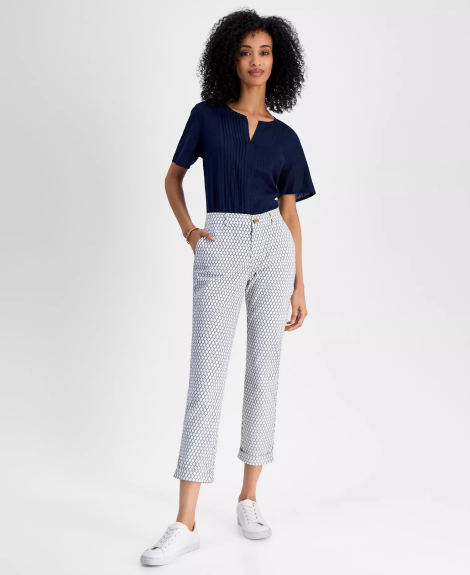 Женская блузка Tommy Hilfiger 1159852804 (Синий L)