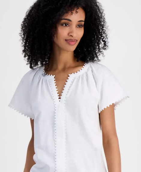 Женская блузка Tommy Hilfiger 1159852853 (Белый XS)