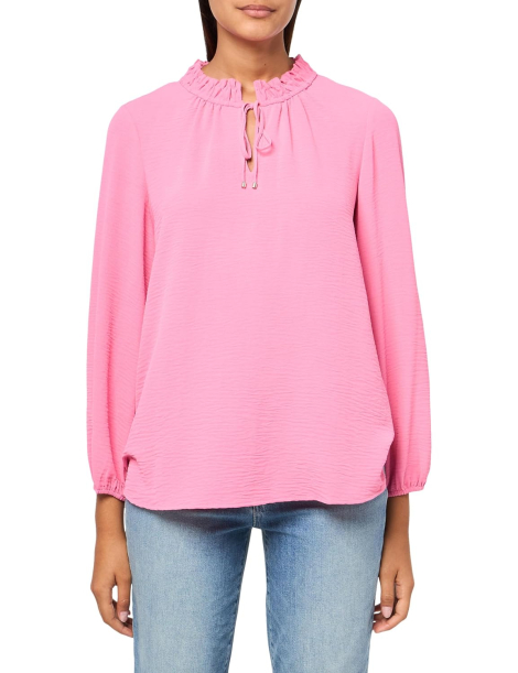 Жіноча блузка Tommy Hilfiger з рукавами 1159854015 (рожевий S)