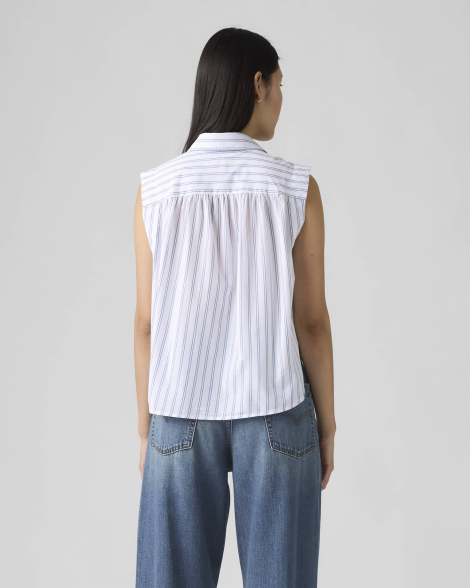 Женская блуза Levi's без рукавов 1159858564 (Белый L)