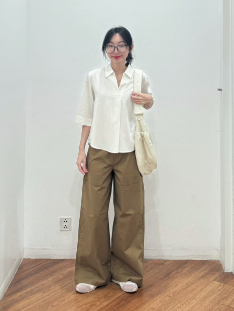 Блузка женская UNIQLO 1160634626 (Молочный L)