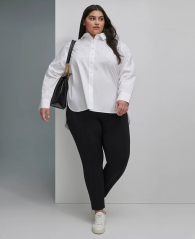 Жіноча легка блузка Karl Lagerfeld з намистинками 1159838846 (Білий 2X)