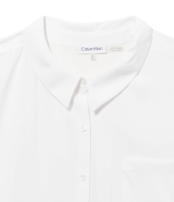 Жіноча блуза Calvin Klein сорочка без рукавів 1159840558 (Білий 2X)