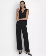 Женская легкая блузка DKNY 1159840819 (Черный XL)