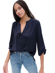 Женская легкая блуза GAP 1159841753 (Синий XS)