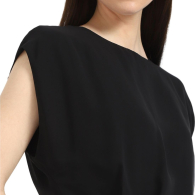 Лёгкая женская блуза без рукавов Calvin Klein 1159847905 (Черный XS)