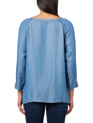 Женская блузка Tommy Hilfiger 1159850049 (Синий M)