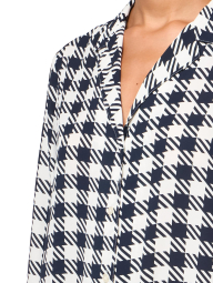 Женская блузка Tommy Hilfiger 1159850997 (Синий/Белый XS)