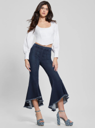 Женская укороченная блуза Guess корсетный топ 1159851587 (Белый XS)