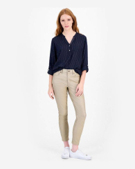 Женская блузка Tommy Hilfiger с пуговицами 1159862903 (Синий L)
