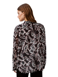 Женская блузка Calvin Klein на пуговицах 1159863339 (Черный S)