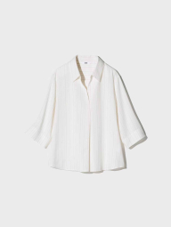 Блузка жіноча UNIQLO 1160634626 (Молочний L)