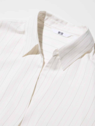 Блузка женская UNIQLO 1160634626 (Молочный L)