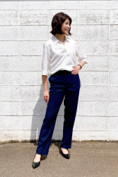 Блузка женская UNIQLO 1160634626 (Молочный L)