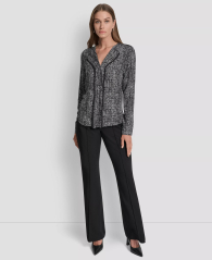Женская легкая блузка DKNY 1160885919 (Черный M)