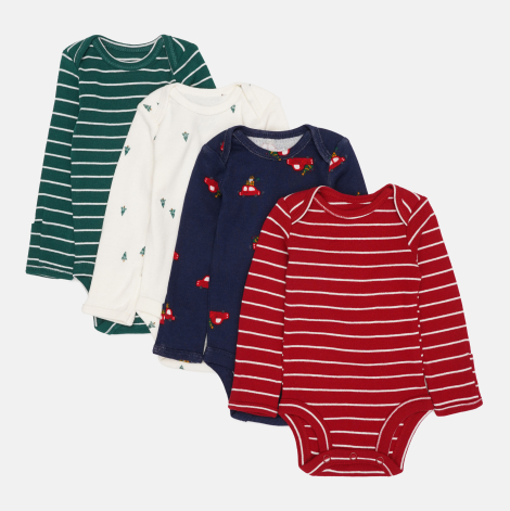 Набір боді Carter's довгий рукав 1159840329 (Різні кольори 0M)